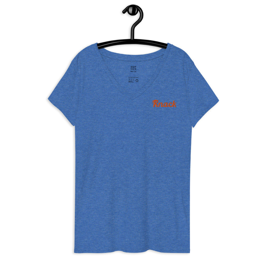 Women’s recycled v-neck t-shirt